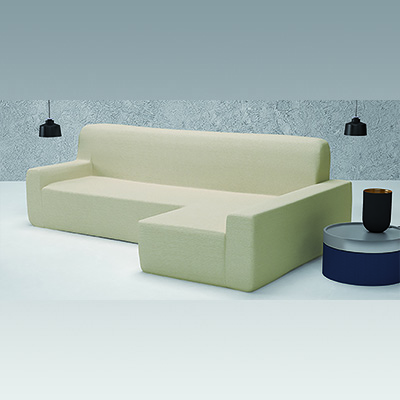 Funda sofá Bielástica chaise longue mod.- ALASKA